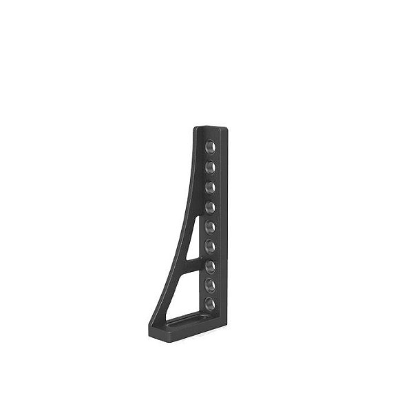 Esquadro de encosto e de fixação 500 G esquerda reforçado AGORATEC ‐ Nitretado - A2-280162.N