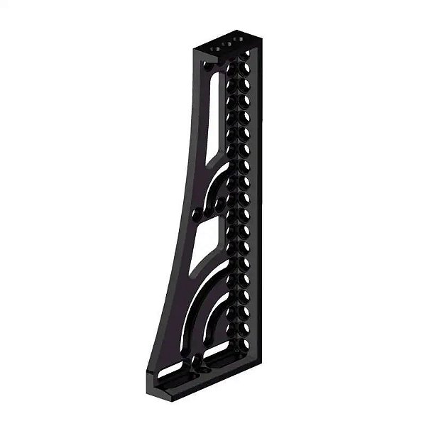 Esquadro de encosto e de fixação com angulo 500 GKS esquerda ‐ Nitretado - A2-160134.NS