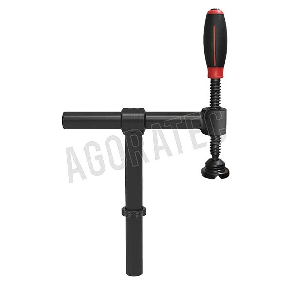Sargento tubular 180° para mesa de solda ‐ Nitretado - A2-280625.N