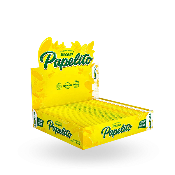 SEDA PAPELITO TRADICIONAL LONGA | CAIXA C/25 UND