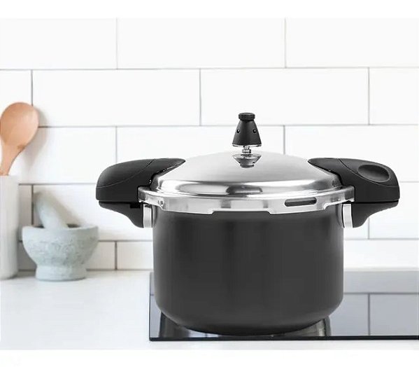 Panela de Pressão 5,4 lt - Revestimento Cerâmico - Fundo Triplo