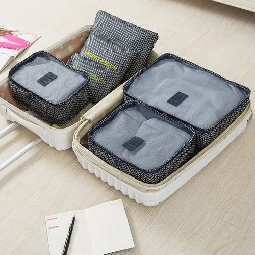 Kit Organizador de Malas c/6 - impermeável -