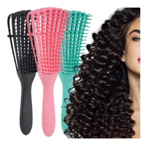Escova p/Cabelo Cacheado