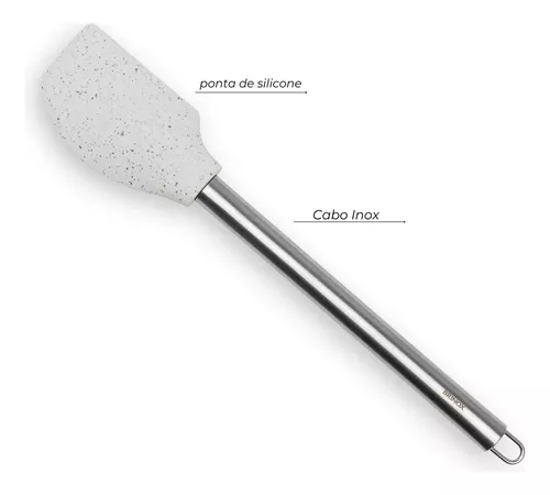 Espátula Silicone c/Inox