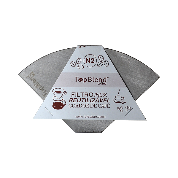 Filtro Coador Inox - 102-103-cafeteira