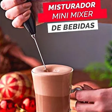 Mini Misturador - Pilha -