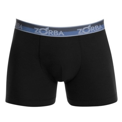 Cueca Boxer Comforblend Duo Preta Zorba REF 0835