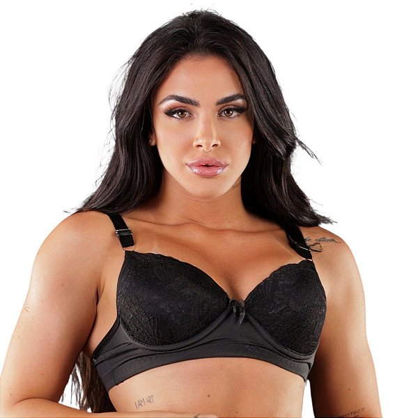 Kits De Sutiãs Reforçado Com Renda Cores Variadas