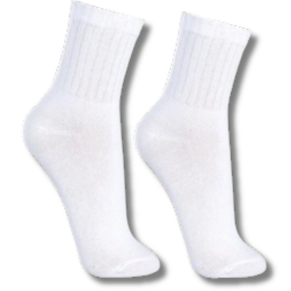 Kits De Pares Meia Longa Branca