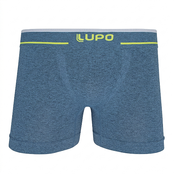 Cueca Boxer Sem Costura Fio Texturizado Lupo 733-004