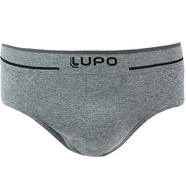 Cueca Slip Lupo Fio Texturizado Lupo Sem Costura 00624