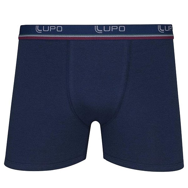 Cueca Boxer Lupo Algodão Com Elastano Plus 00653