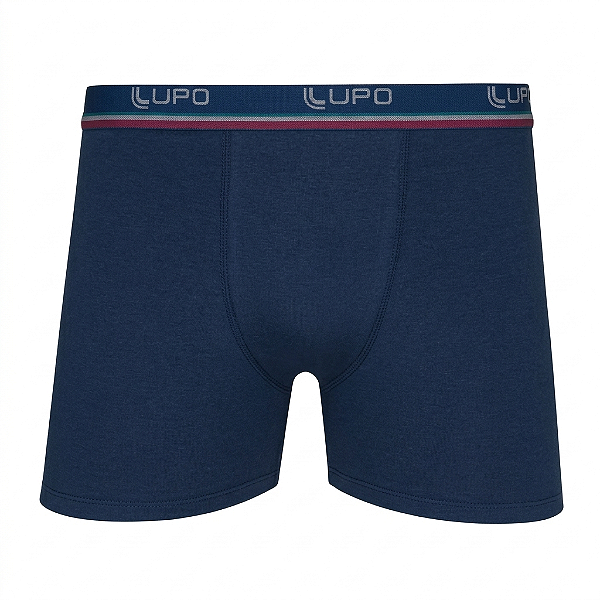 Cueca Boxer Algodão Com Elastano Lupo 523-002