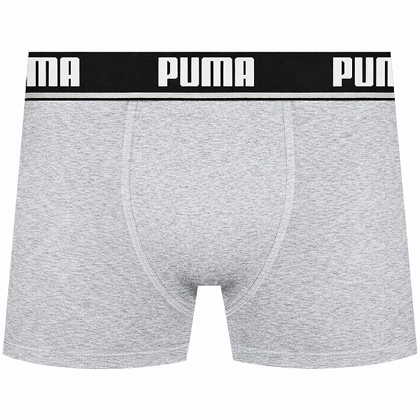 Cueca Boxer De Algodão Com Elastano Puma 14001