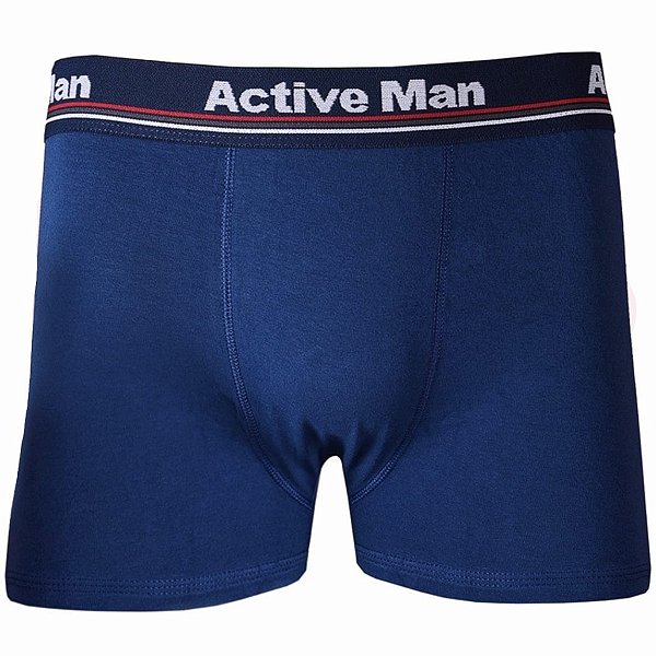 Cueca Boxer Plus Size Microfibra Lisa 16