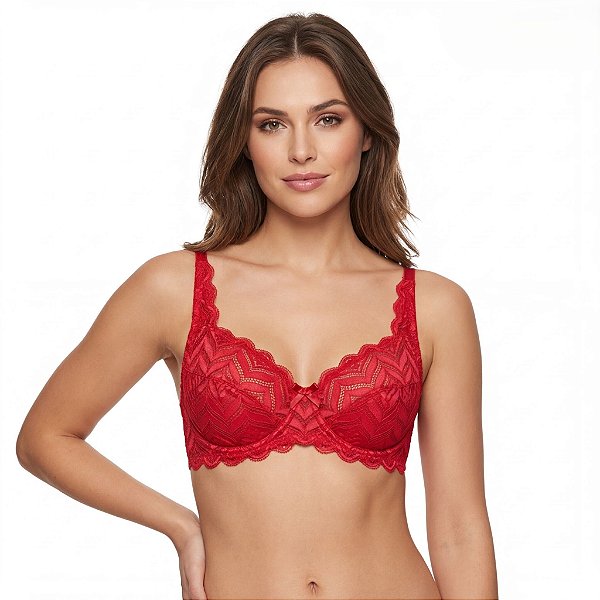 Sutiã Rendado Sem Bojo Com Aro Sensual