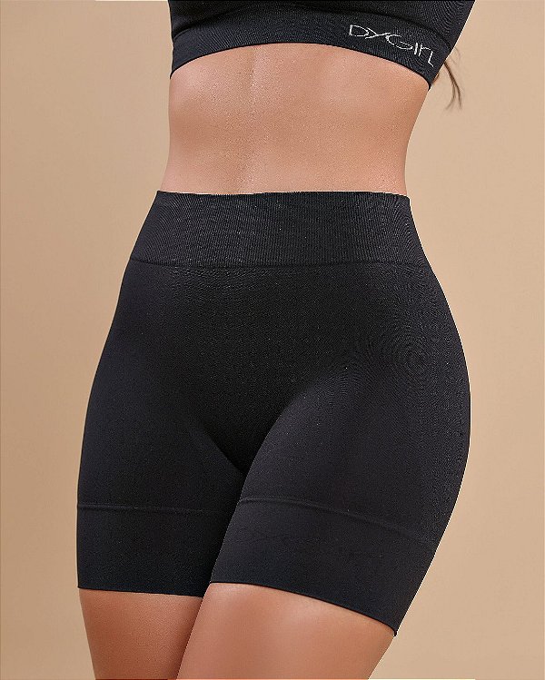 TESTE Shorts Modeladora Média Compression Sem Costura DyGirl