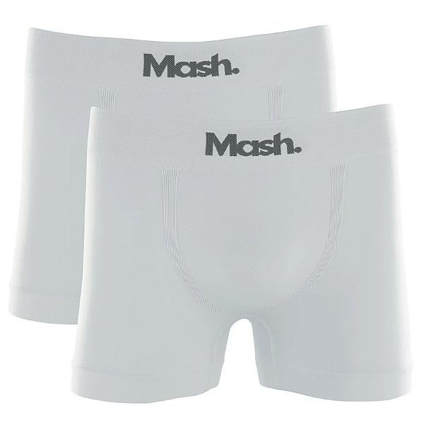 TESTE Kit c/2 Cueca Boxer Microfibra Sem Costura Mash