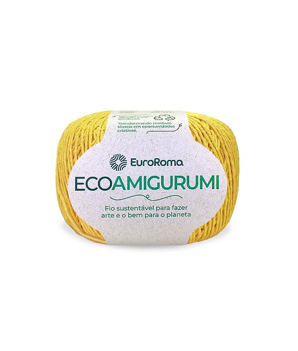 Fio Ecoamigurumi da EuroRoma - Cor Ouro