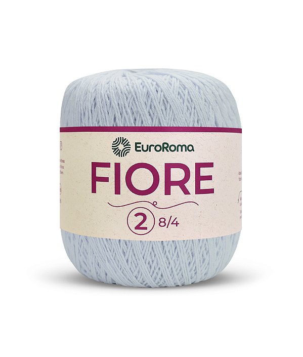 Novelo Fiore Fio 2 - EuroRoma 8/4 - Cor Branco