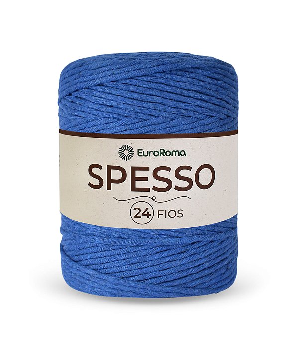 Barbante Spesso 24 Fios - Azul Royal - EuroRoma - 1kg