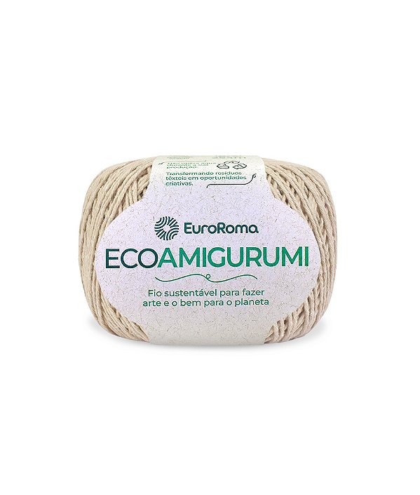 Fio Ecoamigurumi da EuroRoma - Cor Nude | Seu Amigo Sustentável de Crochê