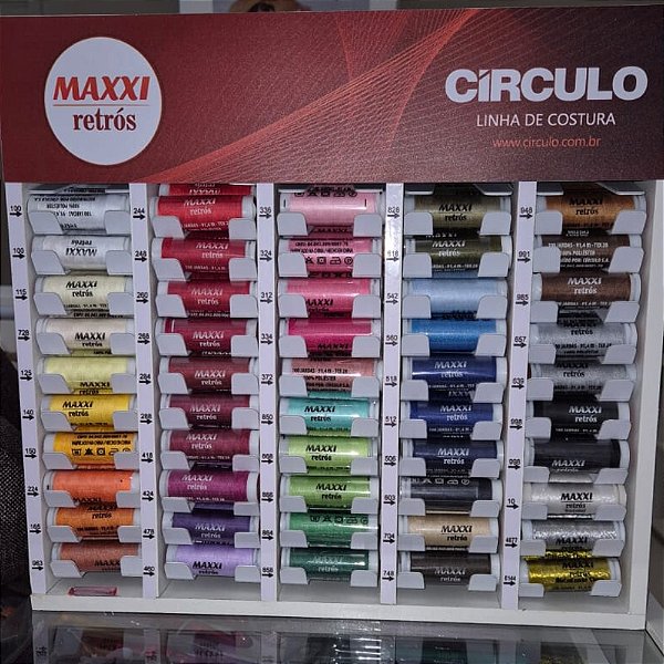 Linha de Costura Maxxi Retros - Círculo