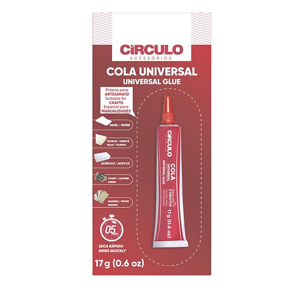 Cola Universal 17g - Círculo