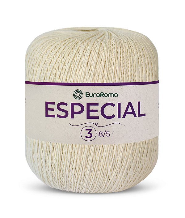 Barbante EuroRoma Especial 3 8X5 - Cru