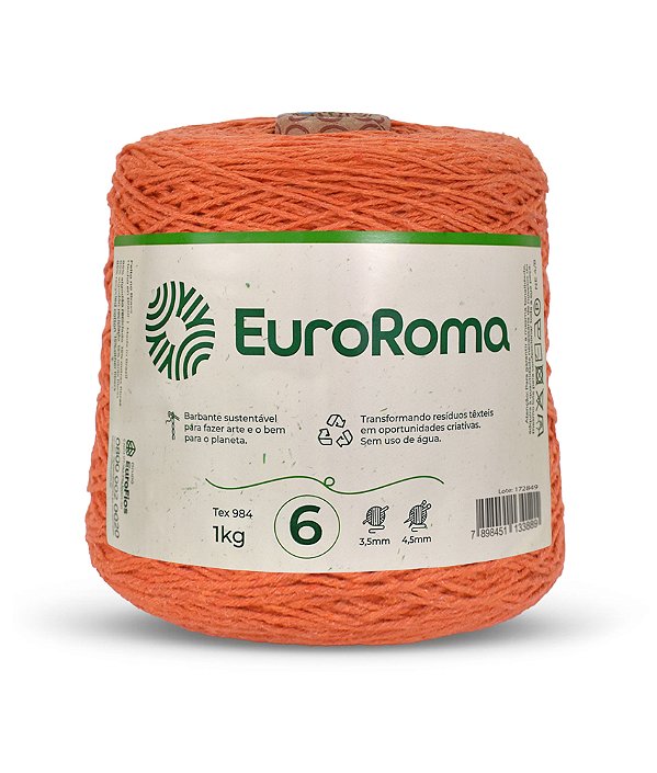 Barbante Colorido Nº6 - 1kg