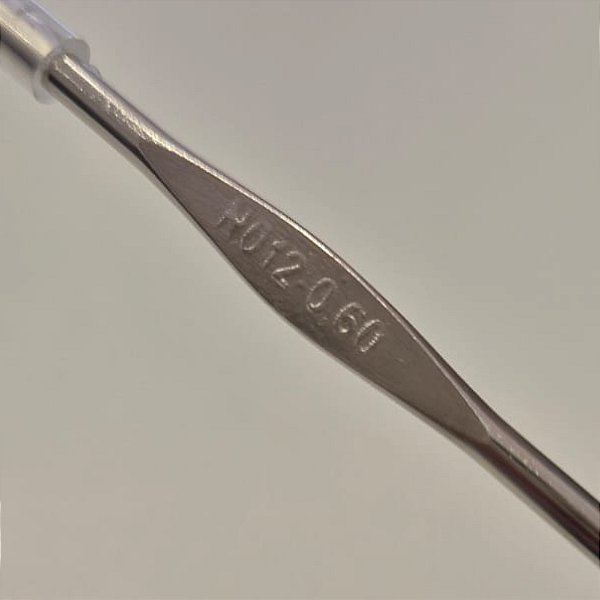 Agulha de crochê Aço Niquelado 0,6mm - Circulo