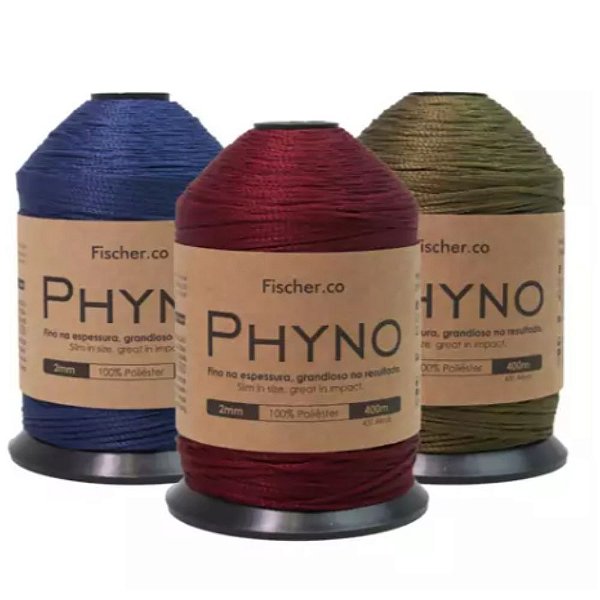 Fio Phyno Fischer 400m – 100% Poliéster