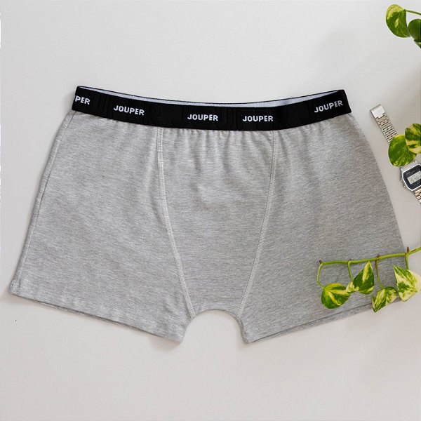 CUECA BOXER COTTON MESCLA