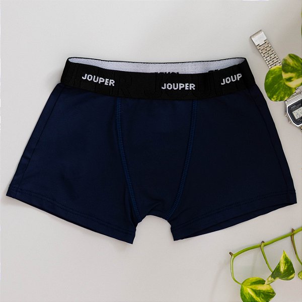 CUECA BOXER MICROFIBRA INFANTIL