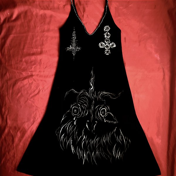 ⛧ VESTIDO WITCHCRAFT ⛧