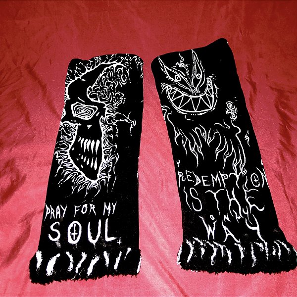 ⛧ Polaina / Luva PrayForMySoul ⛧