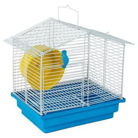 GAIOLA PARA HAMSTER 1 ANDAR ARAMADO