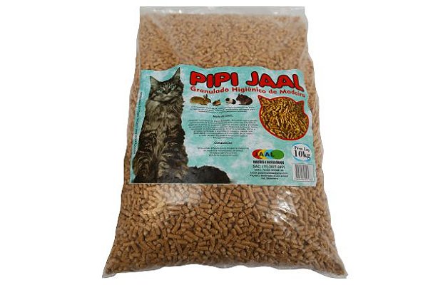 Granulado Higiênico De Madeira Jaal 10Kg