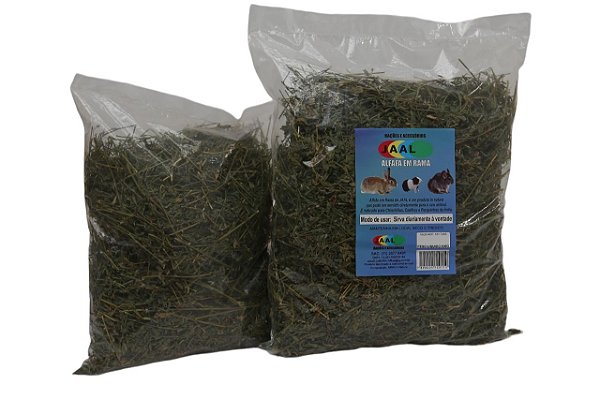 Alfafa Em Rama Para Roedores Jaal - 600g