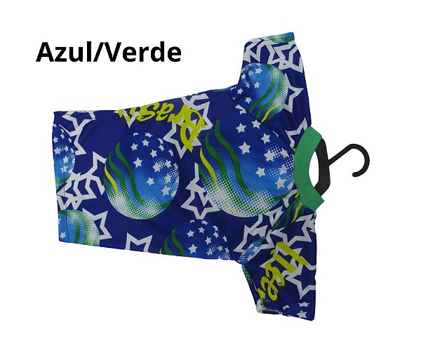 Camiseta Do Brasil Para Câes e Gatos GG