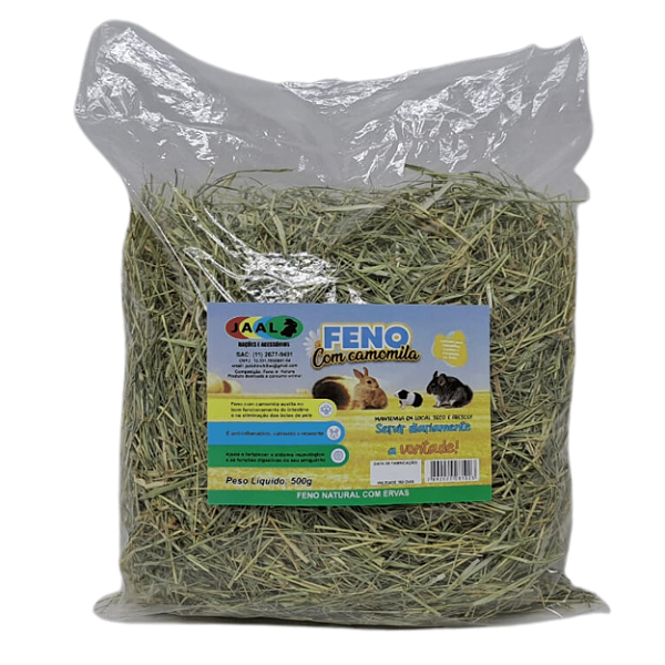 Feno Jaal Aromatizado Com Camomila 500g