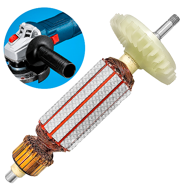 Induzido Rotor Esmerilhadeira Bosch GWS 7-115 ET / 1388 220v