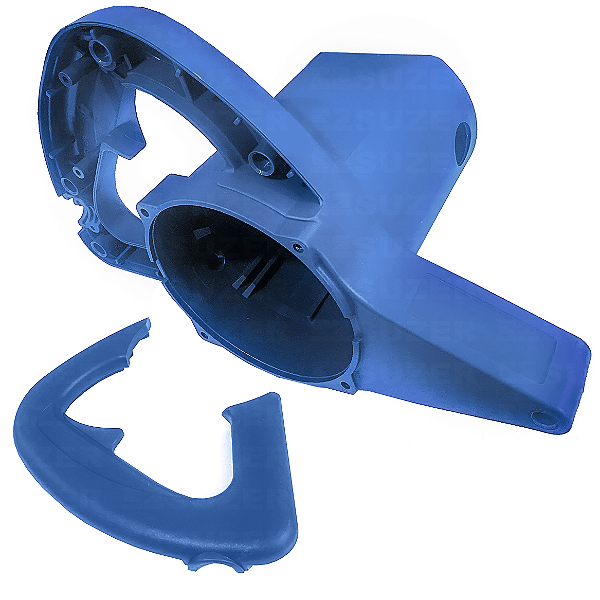 Carcaça Do Motor Com Tampa Para Serra Circular Makita 5900b