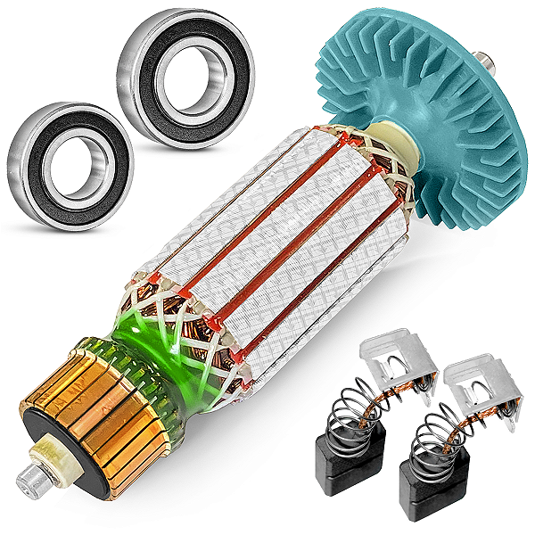 Induzido, Rolamento, Carvão 1450w Gdc1440 Gdc 14-40 E48 127v