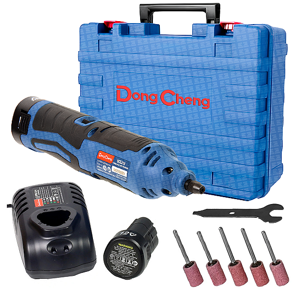 Retificadeira 32000rpm Reta Sem Fio A Bateria Dongcheng 12v