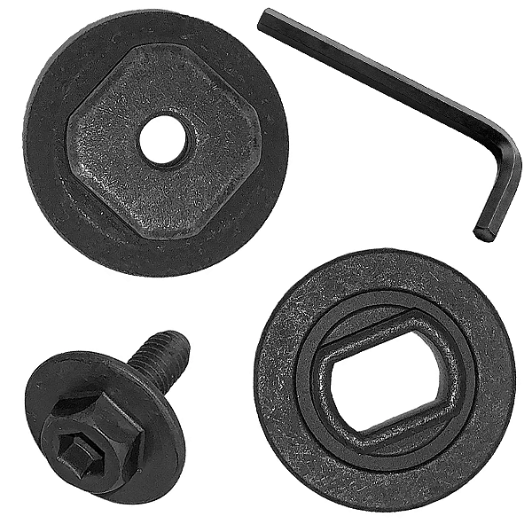 Conjunto de Flange 4100nh 4100h Mcc400 Com Parafuso + Allen