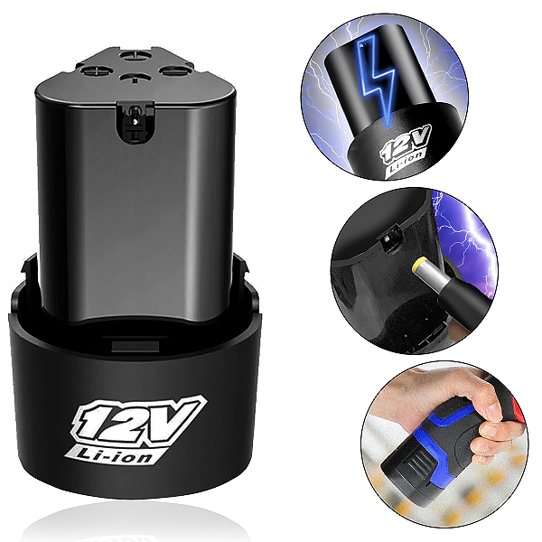 Bateria Compatível Parafusadeira E Furadeira 12v 1300ah Noll