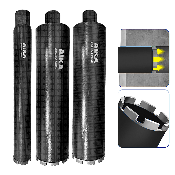 Coroa Diamantada Perfuratriz 1.1/4 108mm 83mm 56mm