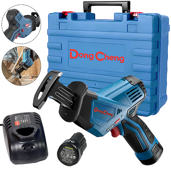 Serra Sabre Doncheng DCJF15 2 Baterias E 2 Serras 12v