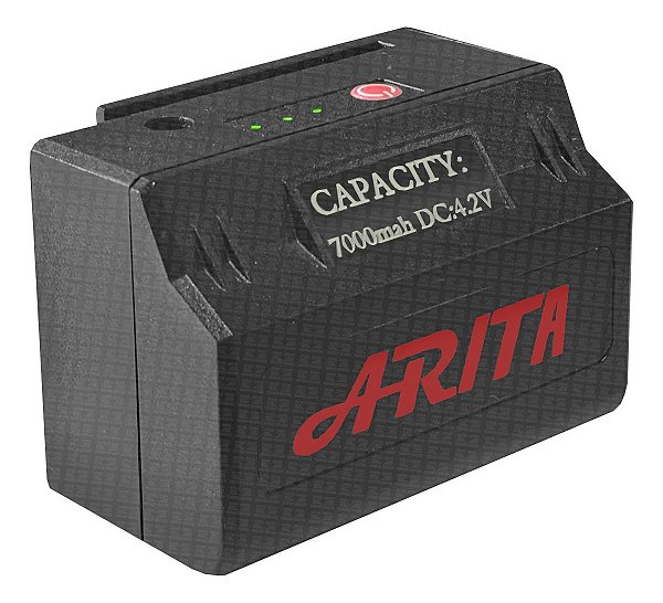 Bateria Recarregável Arita 7000mah 4.2v Nível A Laser